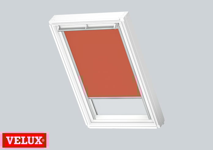 Roller (Blackout), 4564 Orange - VELUX Loft Blind - Image 3